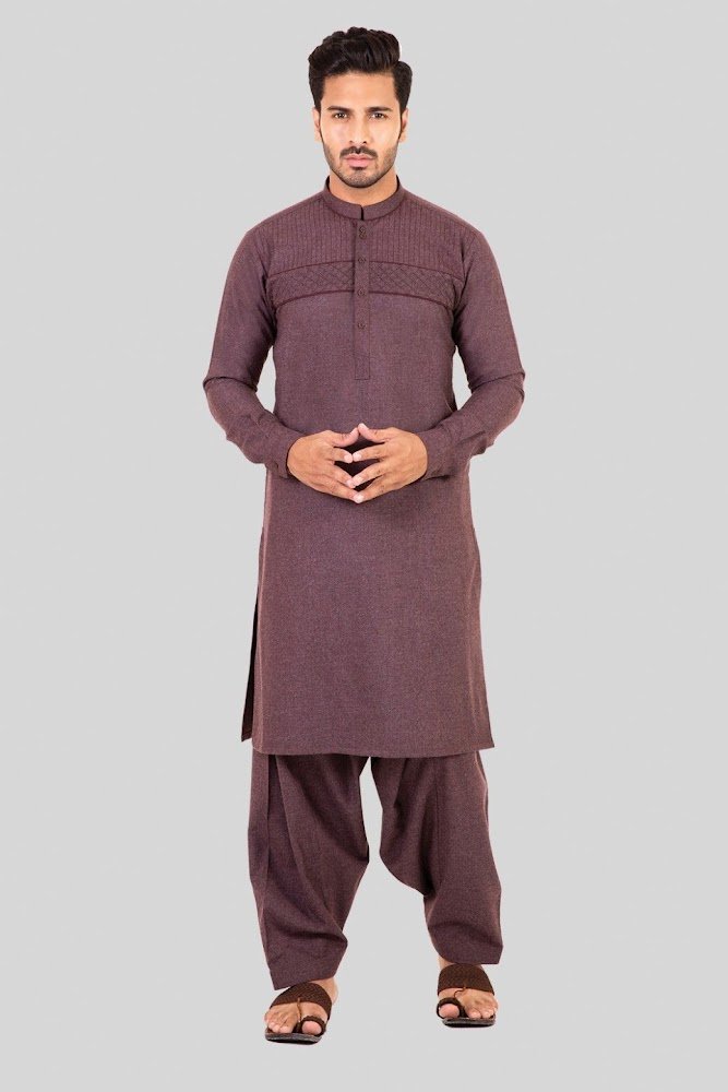 Bonanza Satrangi Red Lawn suit