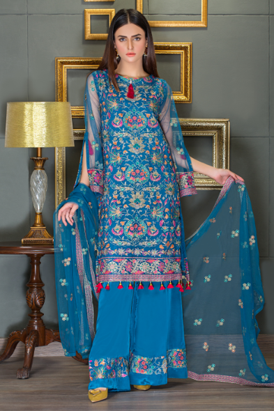 Zink color poly net 2 pc sale collection for Taana Baana