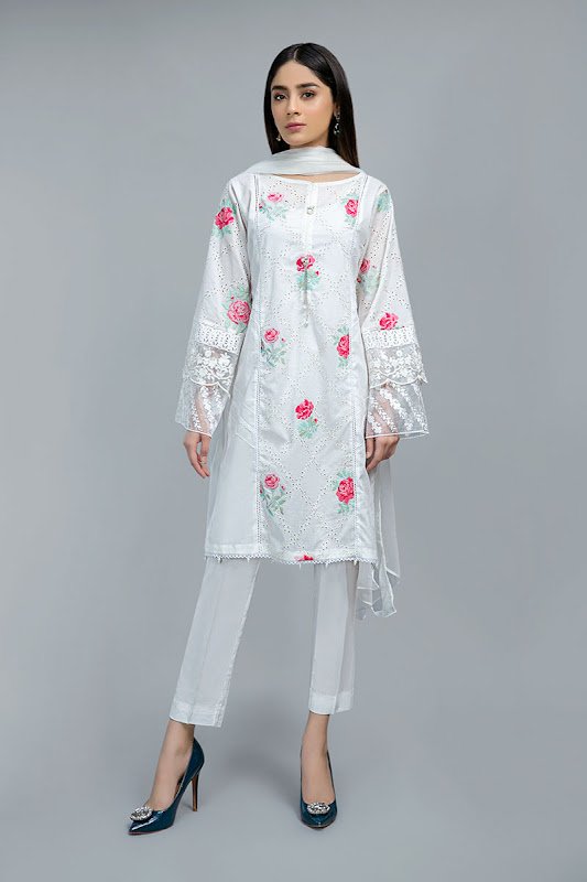 Maria B lawn suit Lawn summer collection