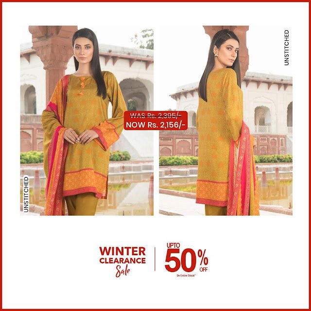 Warda Winter linen printed 3 PC suits