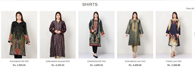 Limelight ready to wear shirts