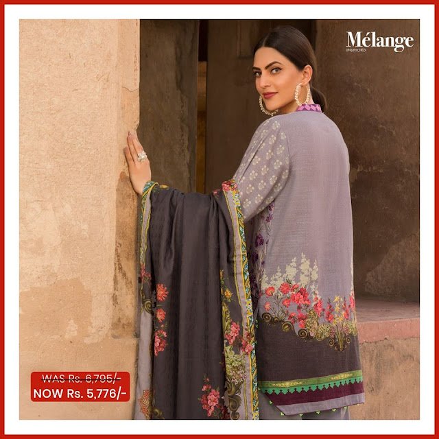 Warda Printed Khaadar winter sale suits