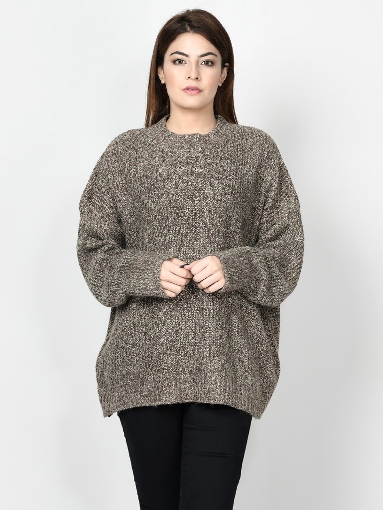 Limelight winter sweaters for women copper color 2020-2021