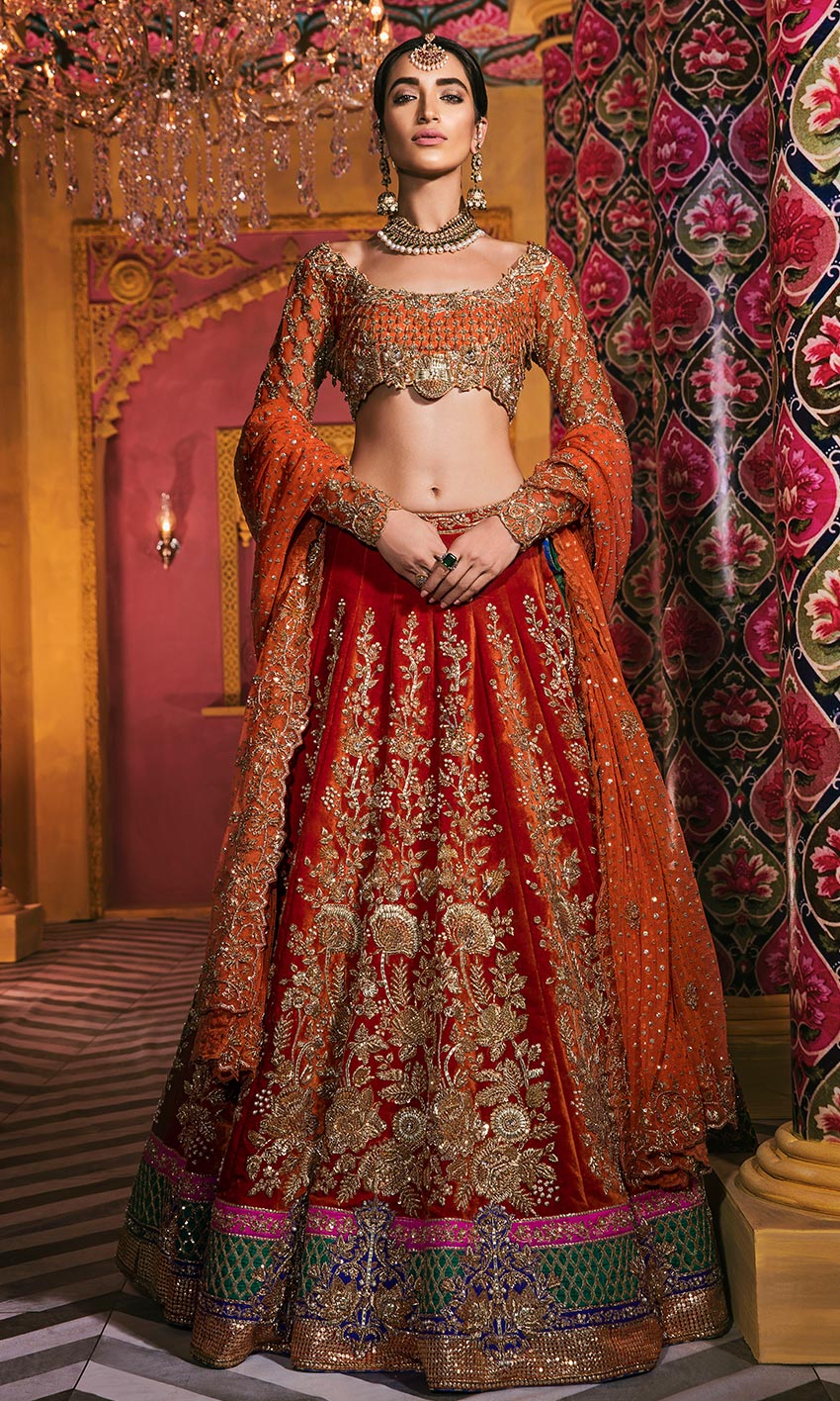 Nomi Ansari Nargis Bridal Dress 2021