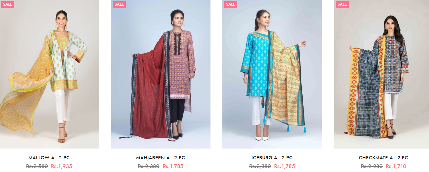 Bonanza Satrangi Winter two-piece Dresses Collection 1