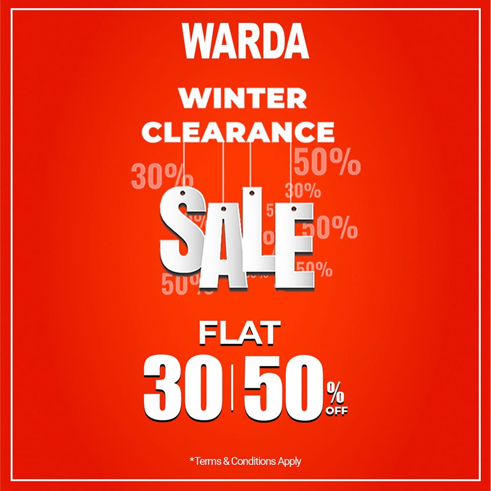 Sale On Warda Winter Collection 30% to 50% Off Dresses
