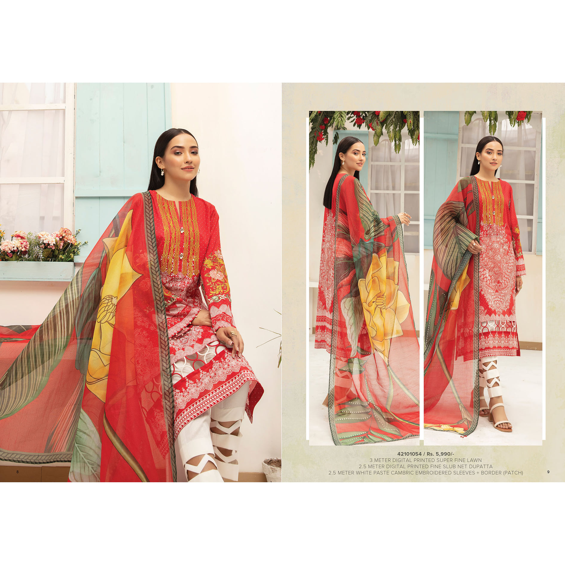 Nishat Linen Summer Lawn Collection 2023
