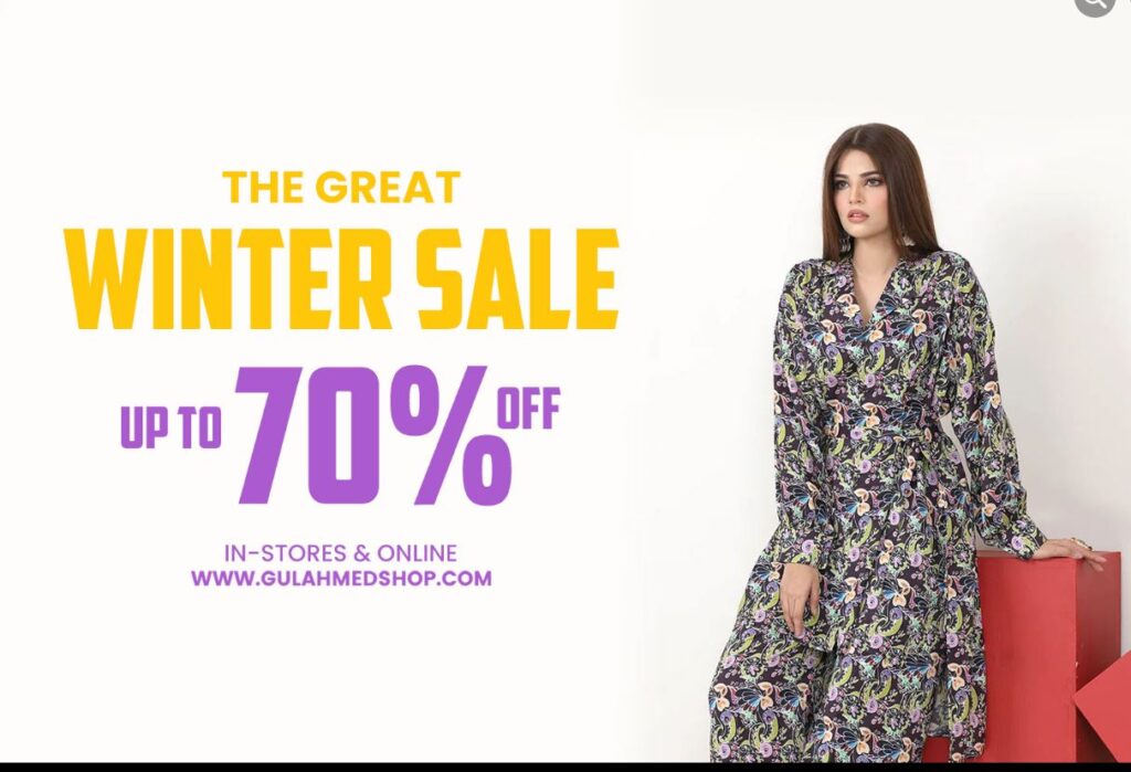 Great Sale on Gul Ahmad Winter Collection
